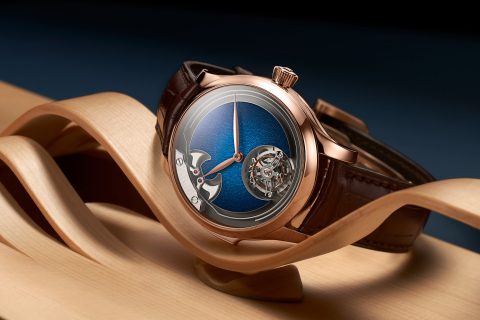 H. Moser & Cie. Endeavour Concept 三问陀飞轮水蓝色腕表隆重登场