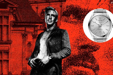 看电影我们和瑞恩高斯林交谈，他在“灰人”中扮演一个戴泰格豪雅卡雷拉的刺客