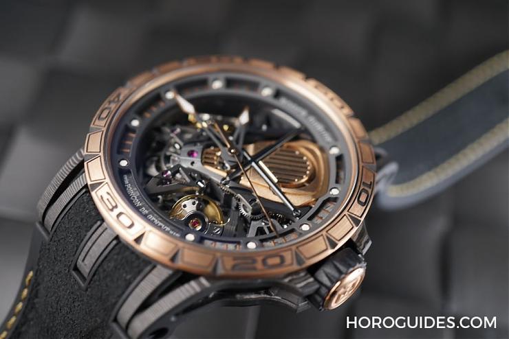 ROGER DUBUIS - [SIHH 2018]罗杰杜彼Excalibur Aventador S黑金版迷你Lamborghini登场