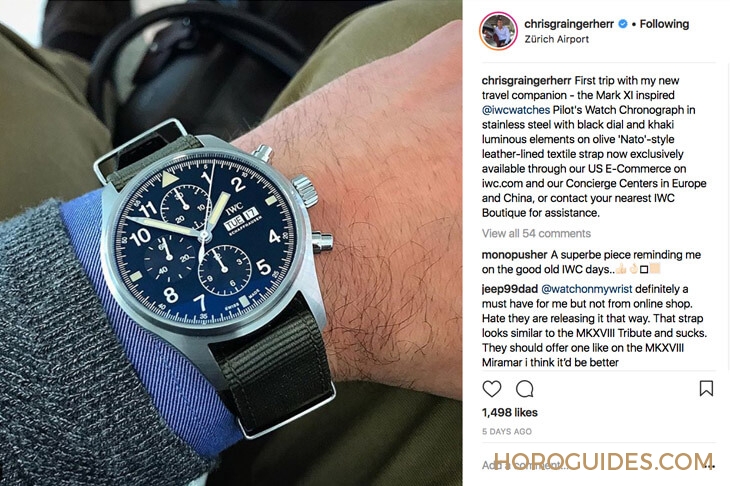 IWC - IWC Pilot复刻计时码表，品牌官网独家贩售