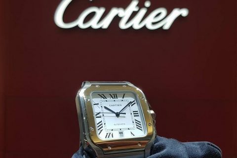 CARTIER Santos 可快拆表带腕表