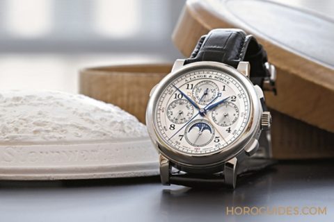 最美的追针万年历腕表，非朗格莫属