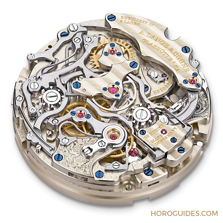 A. LANGE & SÖHNE - 最美的追针万年历腕表,非朗格莫属