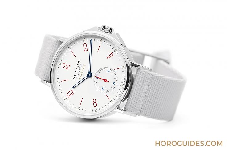 NOMOS - NOMOS Aqua Ahoi & Club 德制表的优雅运动白