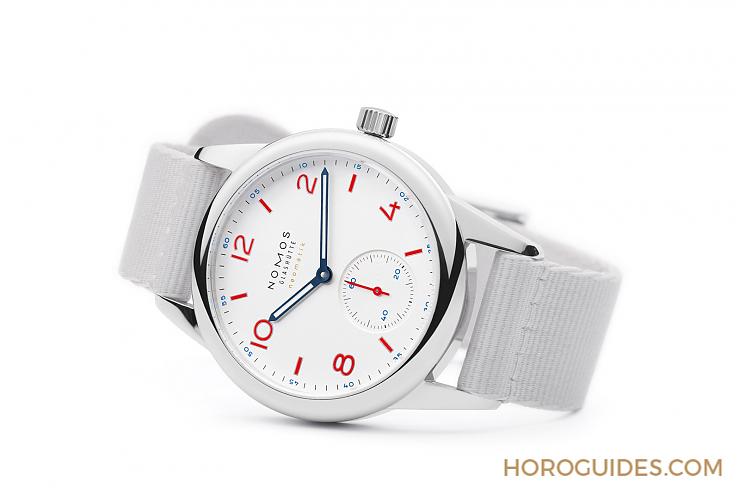 NOMOS - NOMOS Aqua Ahoi & Club 德制表的优雅运动白