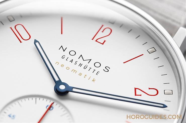 NOMOS - NOMOS Aqua Ahoi & Club 德制表的优雅运动白