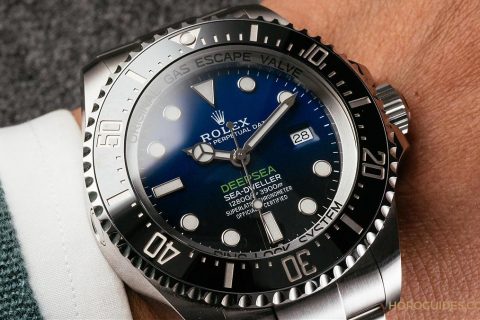换芯微整型劳力士Deepsea D-Blue 戴上手你就知道不一样