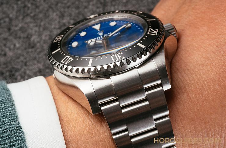 ROLEX - 换芯微整型劳力士Deepsea D-Blue 戴上手你就知道不一样