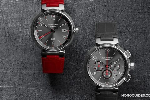 灰的够俐落，旅人必备GMT交给LV Tambour Essential Grey