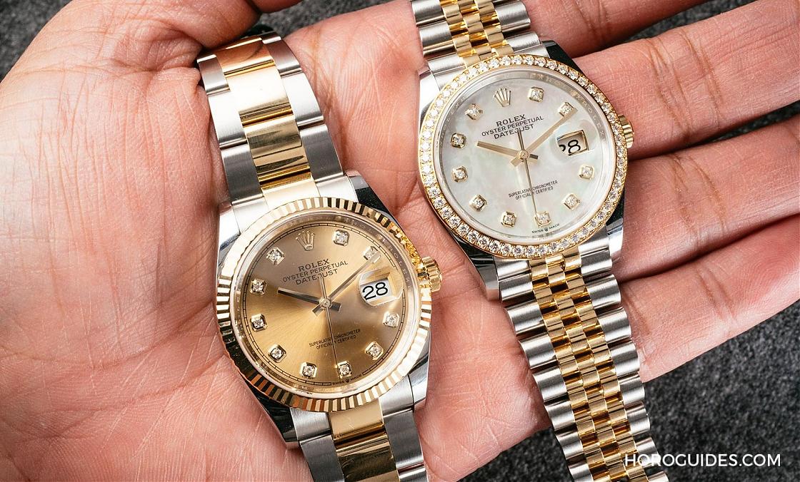 最实戴的劳力士Datejust 36半金三款新作登场