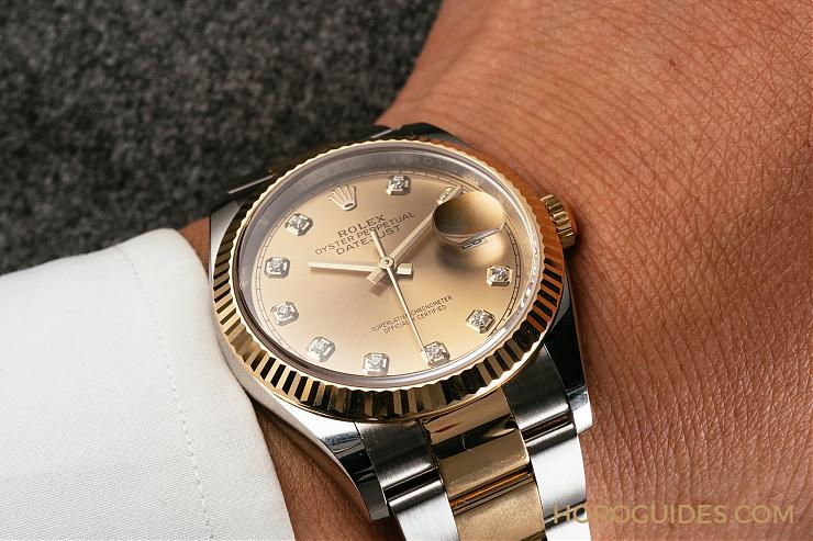 ROLEX - 最实戴的劳力士Datejust 36半金三款新作登场