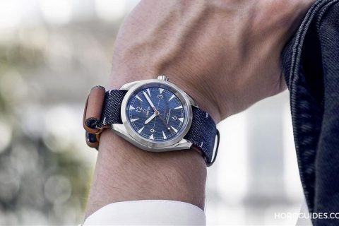 欧米茄Seamaster Railmaster 丹宁铁霸夏日率性风