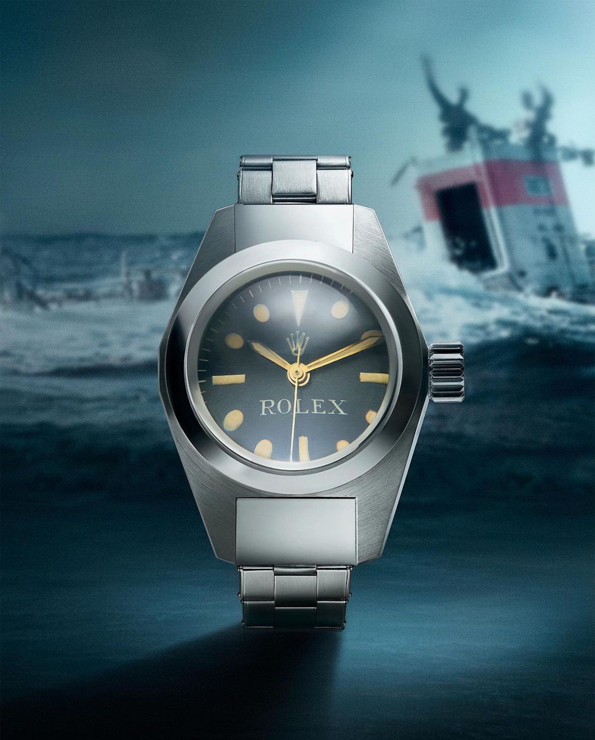 劳力士1960年开发的Deepsea Special。 (IG@Rolex) 劳力士1960年开发的Deepsea Special。 (IG@Rolex)